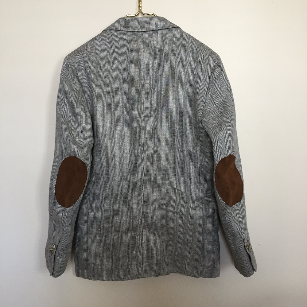 ✨Massimo Dutti Linen Men's Blazer sz 46👞💼👔